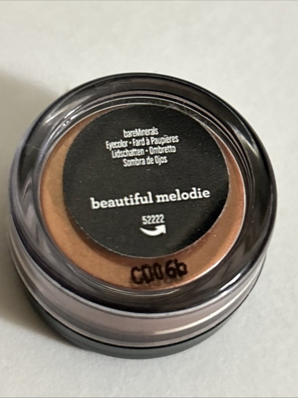 Bareminerals Bare Eyeshadow .01 Oz Beautiful Melodie (brown Bronze) New Sealed